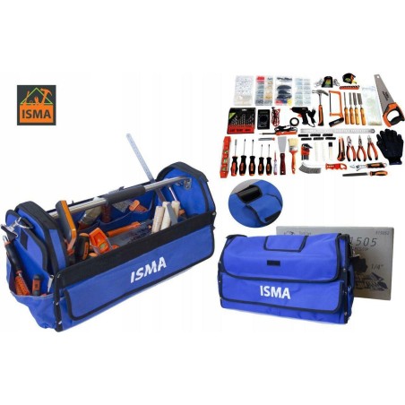 Isma-Werkzeugset, 1505-teilig, in Transporttasche / ISMA