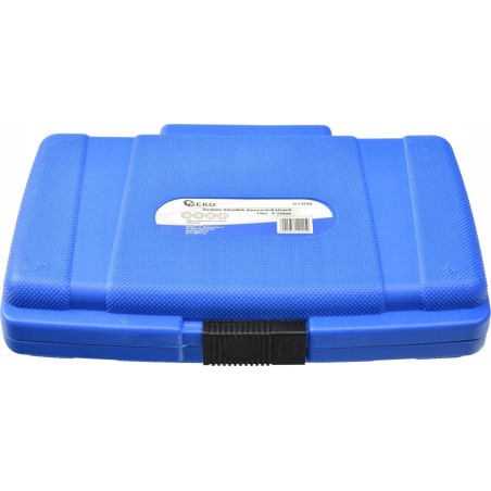 Geko-Werkzeugset, 19-teiliges Set mit 12-kant-Steckschlüsseleinsätzen 8–32 mm (Koffer) (10)