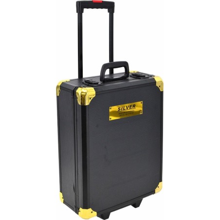 Silver SILVER SCHRAUBENSATZ  419-teilig im schwarzen Rollkoffer PROF