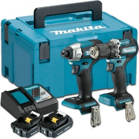 Makita-Werkzeugset COMBO-SET LI-LON 18 V LXT DDF487+DTD157 2*2,0 Ah