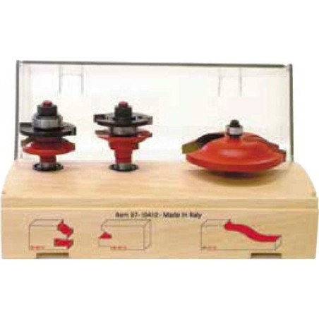 Fräserset 97-10412P, 3-teilig, Fronten