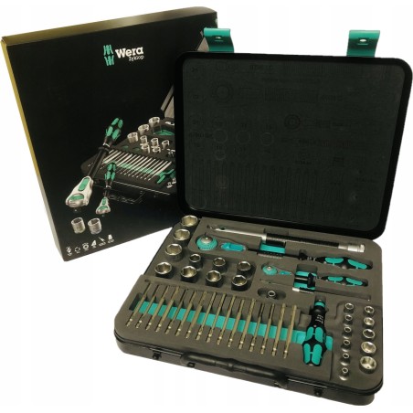 Wera-Werkzeugset Wera Zyklop 8100 SC 2 Bits und Steckschlüsseleinsätze, 37-teilig