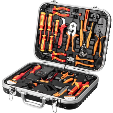 Elektriker-Koffer, 25-teilig