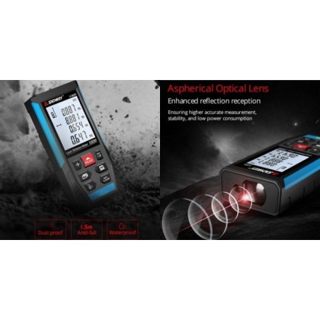Laser-Entfernungsmesser Sndway Lazerinis – misst Entfernungen bis zu 70 m