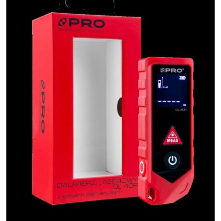 Laser-Entfernungsmesser PRO LASER-ENTFERNUNGSMESSER DL-40R MIT MESSKUGEL