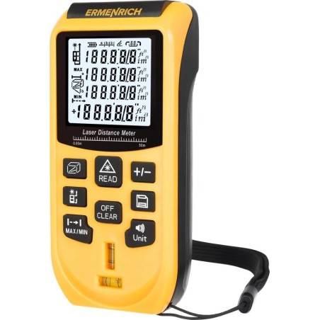 Ermenrich Laser-Entfernungsmesser Ermenrich Laser-Entfernungsmesser Reel GA50