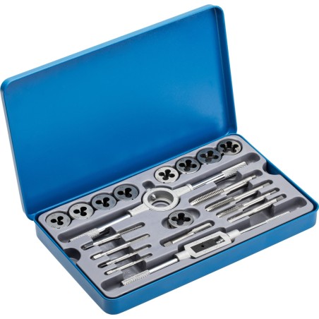 Högert Technik Gewindeschneider und Gewindebohrer, 20-teilig, HT3B580