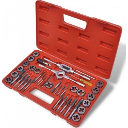 vidaXL Gewindeschneidset, 40-teilig