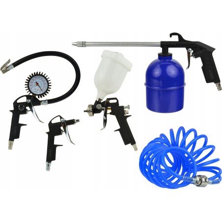 Geko Lackierpistole + Druckminderer und Wasserabscheider (20)