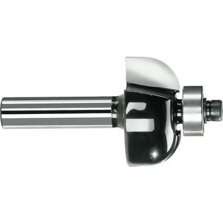 Bosch-Fräser, doppelseitiger Halbrundfräser, BOSCH, HM, R10 mm, L14 mm, Schaft 8 mm, LOCK