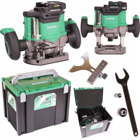 Fräsmaschine Hikoki HIKOKI.UPPER MILLING MACHINE 36V M3612DAW2Z BL MULTIVOLT HITSYSTEM 6–8 mm