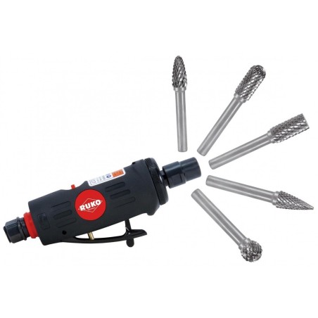 Hartmetallfräser- und Linearschleiferset von RUKO