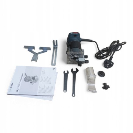 Bosch-Oberfräse Bosch Edge Router GLF 55-6 Professional, Oberfräse (blau, 550 Watt)