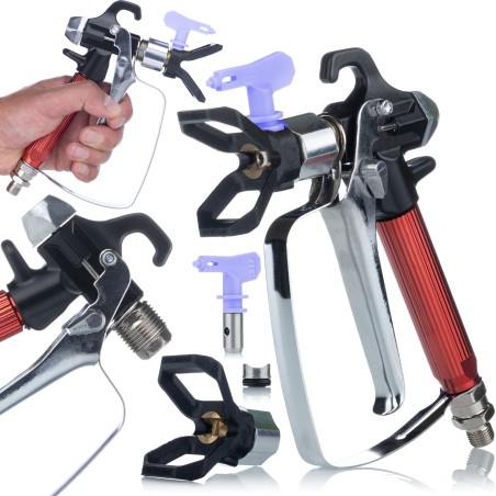 Rosfix STARKE SPRITZPISTOLE FÜR FARBSPRITZGERÄTE WAGNER, GRACO, ROSFIX 1/4