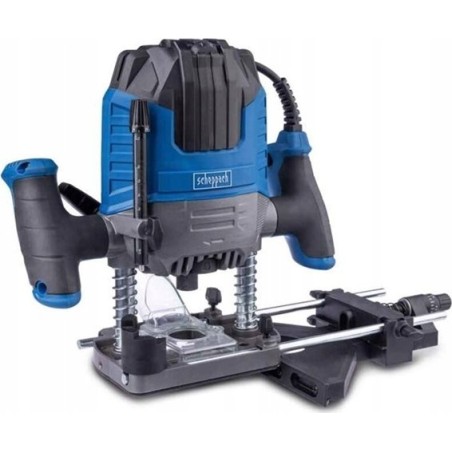 Scheppach-Fräsmaschine Scheppach-Oberfräse WRT1200 + Fräsersatz im Koffer