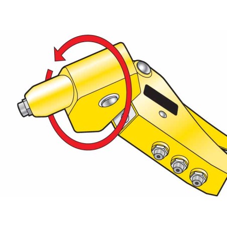 Stanley Nietzange mit drehbarem Kopf MR77