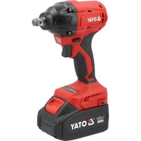YATO 18-V-Bürstenloser Schlagschrauber 350 Nm 2x4,0 Ah