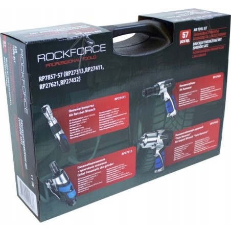 Rockforce Schlagschrauber, Schlagschrauber, Ratschenhammer, Druckluftschleifer