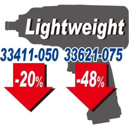 King Tony Schlagschrauber KING TONY DRUCKLUFT-SCHLAGSCHRAUBER 3/4" 1491 Nm VERBUNDWERKSTOFF