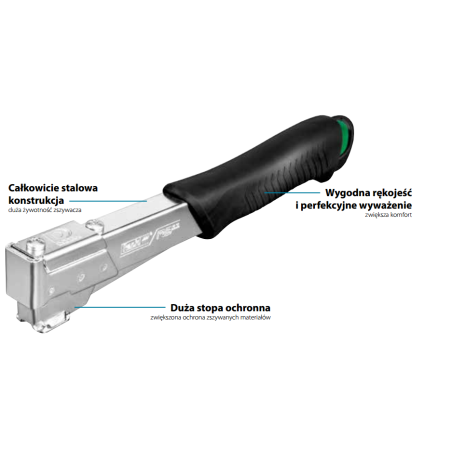 Rapid Hammerheftgerät R311 PRO 6–12 mm – MR-5000005