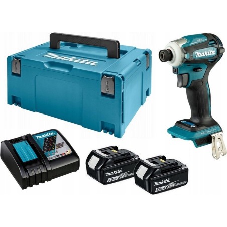 MAKITA 18-V-Schlagschrauber DTD173RTJ 180 Nm 2x5,0 Ah