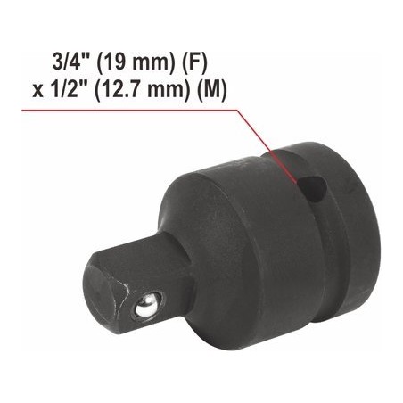 Yato Schlagschrauber YATO SCHLAGSCHRAUBER 18 V 3/4" 1700 Nm 6,0 Ah BMC