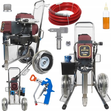 Rosfix Farbspritz- und Spachtelgerät Zenthril Delta L, 4000 W, 23 MPa, 0,043", 8 l/min, HyperElite-Serie