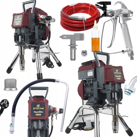 Rosfix Farbspritzgerät Zenthril Charlie, 2500 W, 25 MPa, 0,031", 3,5 l/min, HyperElite-Serie