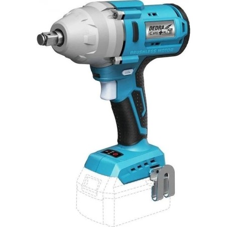 Dedra Schlagschrauber AKKU-SCHLAGSCHRAUBER 1/2" 18 V 650 Nm 0 Ah SAS+