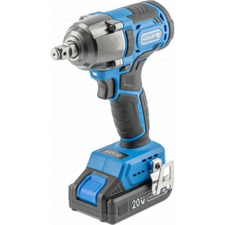 Schlagschrauber von Högert Technik HOGERT SCHLAGSCHRAUBER 20 V, 2 x 2,0 Ah, 400 Nm