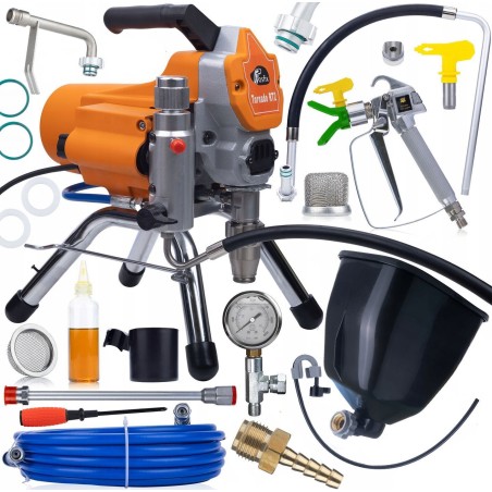 Rosfix PROFESSIONELLE HYDRODYNAMISCHE KOLBEN-LACKIERANLAGE ROSFIX TORNADO RT2