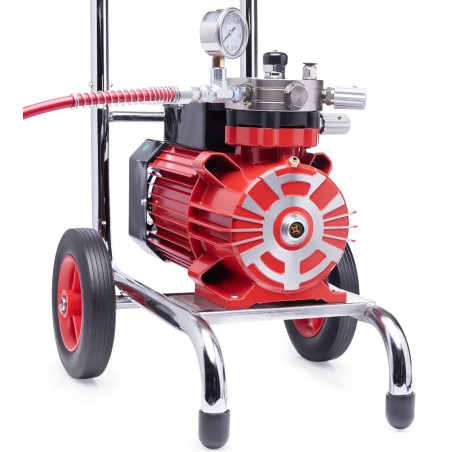 Hydrodynamisches Farbspritzgerät 3500 W, Düsen, Verlängerung 50 cm und 75 cm, 18 l/min