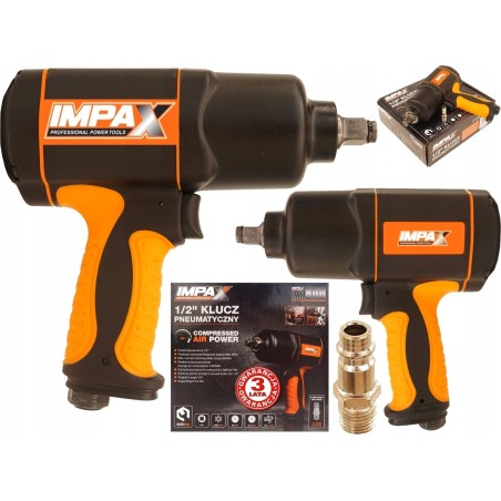 Nuair-Schlagschrauber – PNEUMATISCHER SCHLAGSCHRAUBER 1/2" 800 Nm IMPAX
