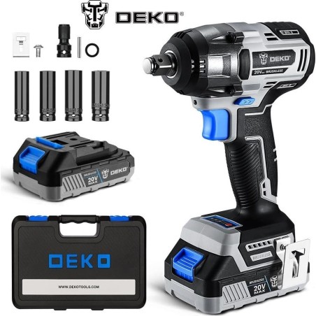 Deko-Schlagschrauber DKBW20XL01-S3 20 V 1/2"