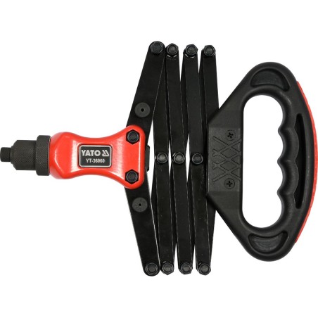 Yato Falz- und Stirnnietmaschine 2,4–6,4 mm (YT-36060)