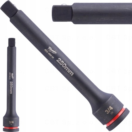 MILWAUKEE SHW 3/4"-Verlängerung, 250 mm