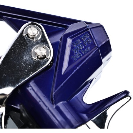 Rosfix Farbspritzpistole für Spachtelmaschine, Set „Blue Monster“, HQ-Guss