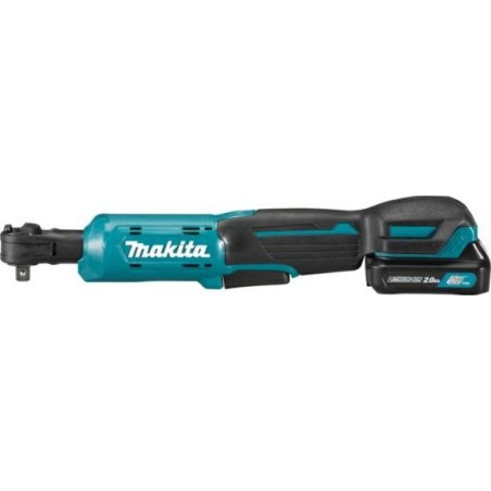 Makita Schlagschrauber – Winkelschlagschrauber mit Ratsche, 12 V, 1/4–3/8", 47,5 Nm, 1 x 2,0 Ah (WR100DSA)