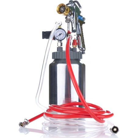 Rosfix LACKIERANLAGE FÜR LACKIERARBEITEN PNEUMATISCHE SPRÜHPISTOLE 2-LITER-BEHÄLTER