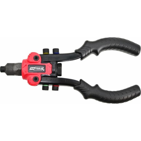 AWTools AWTOOLS 3-in-1-Hebel-Nietmaschine M3–M10 im Koffer BLACK LINE