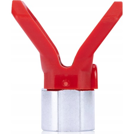 Rosfix STARKE FARBSPRITZPISTOLE FÜR FARBSPRITZGERÄT DÜSE 517 DICHTUNG SCHUTZKAPPE