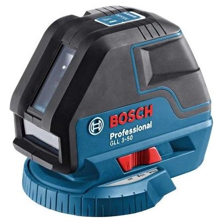 Bosch Kreuzlinienlaser GLL 3-50, rot, 10 m