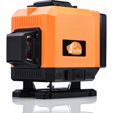 Rosfix LASER-Kreuzlinie, Wasserwaage, Rosfix Orange Tiger, Stativ 120 cm, 2 Akkus, Fernbedienung, Zielscheibe