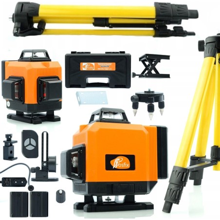 Rosfix LASER-Kreuzlaser 360 16L + Stativ und Messstab