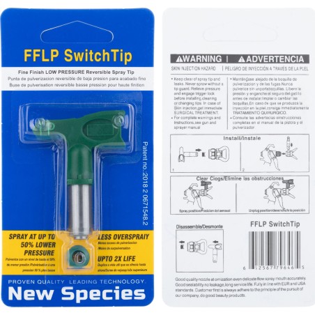 Rosfix LACKIERDÜSE 512 LP NIEDERDRUCK FÜR ÖLFARBEN FÜR GRACO, ROSFIX UND WAGNER