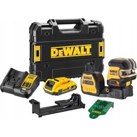 Dewalt DEWALT.LINEARLASER 12/18 V DCE822D1G18 GRÜN + 2-PUNKT 1x2,0 Ah