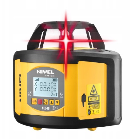 NIVEL SYSTEM LASER-Nivelliergerät NL540R DIGITAL mit rotem Strahl