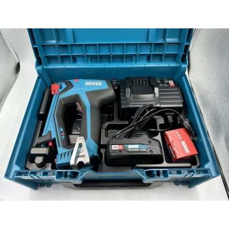 Novus Akku-Heftgerät NOVUS J-550 im Metabox-Set