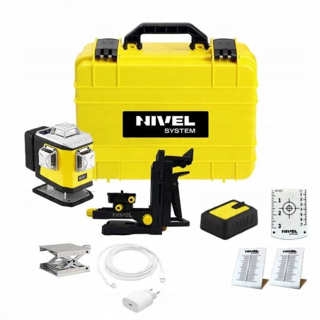 NIVEL SYSTEM CROSS LASER CL5V mit violettem Strahl