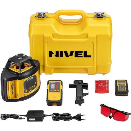 NIVEL SYSTEM LASER-Nivelliergerät NL500R DIGITAL mit rotem Strahl